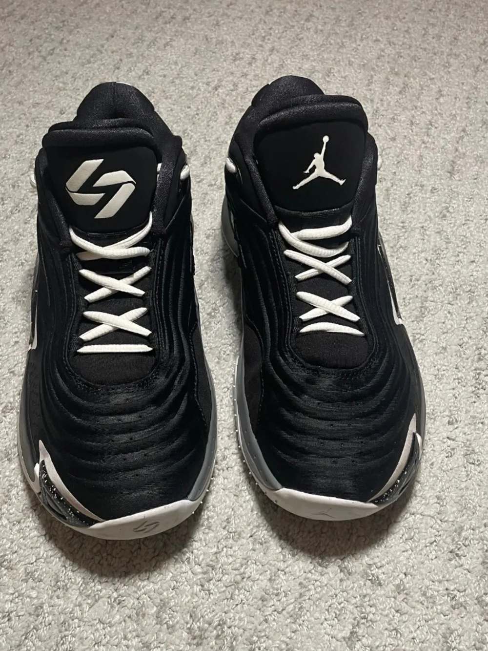 Jordan Luka 3 GS “Speedway” (FQ8185-001) Black Smoke Grey White Size 7Y